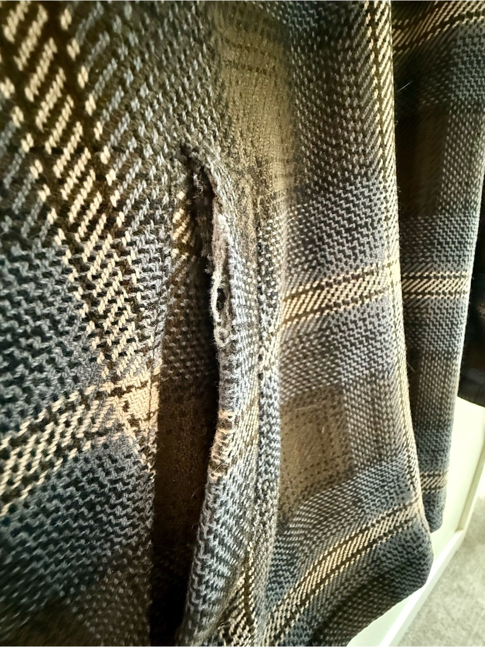 Pendleton Men’s Wool Plaid Thinsulate Shirt Jacket Zip Front - Picture 4 of 4